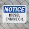 Signmission Diesel Engine Oil OSHA Notice Sign, Plastic, 10in W x 7in L, 2PK OS-2PACK-NS-P-710-L-10990 - alternate 4
